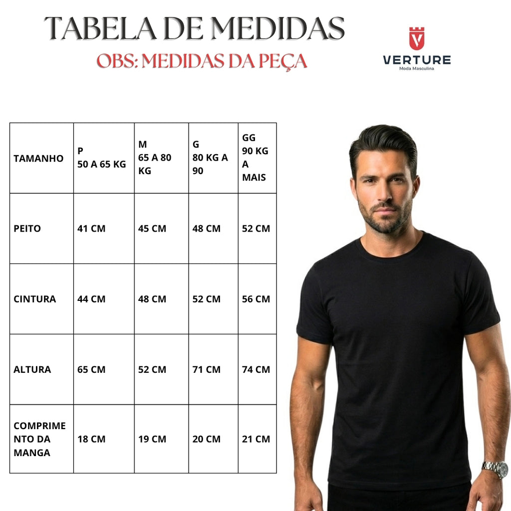 Camiseta Verture- Branca ( Frete Grátis )