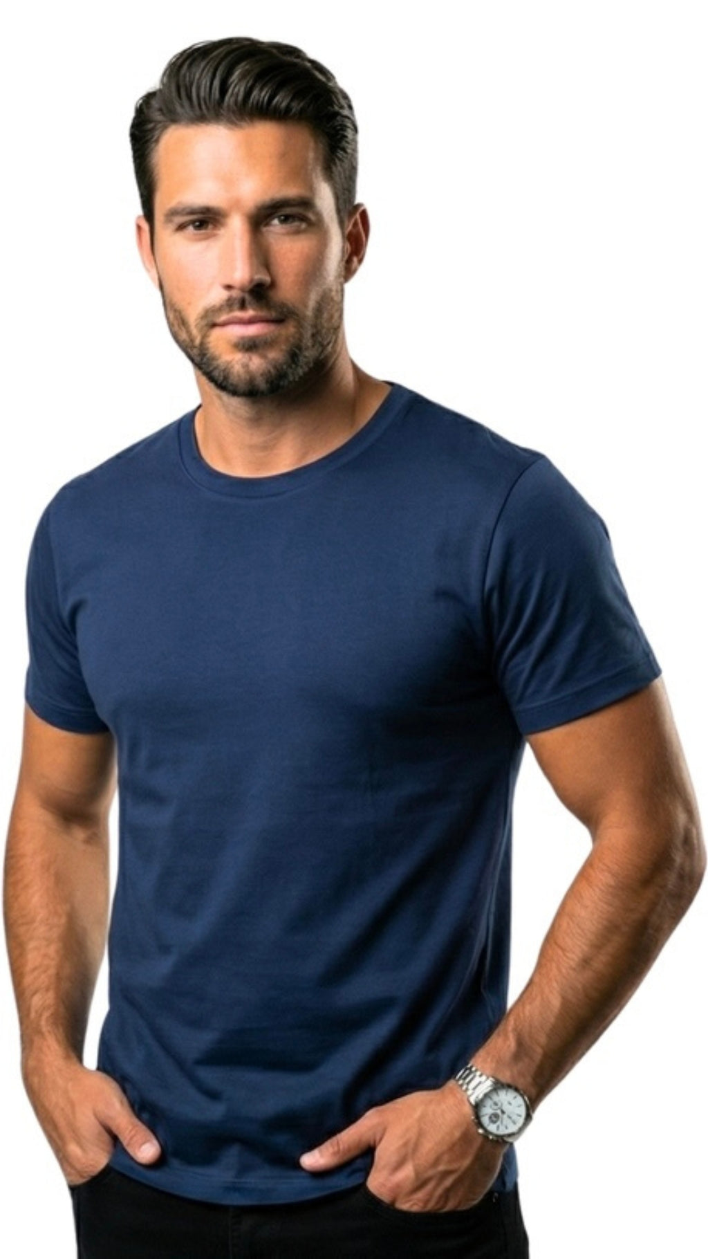 Camiseta Verture- Azul Marinho ( Frete Grátis )