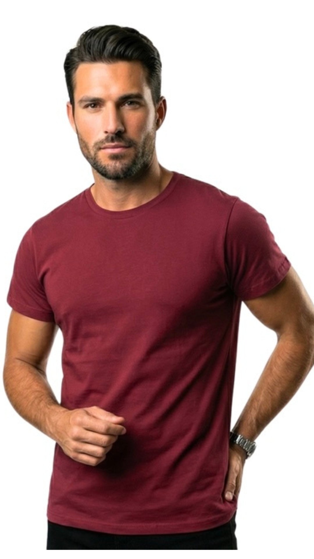 Camiseta Verture - Marsala ( Frete Grátis )