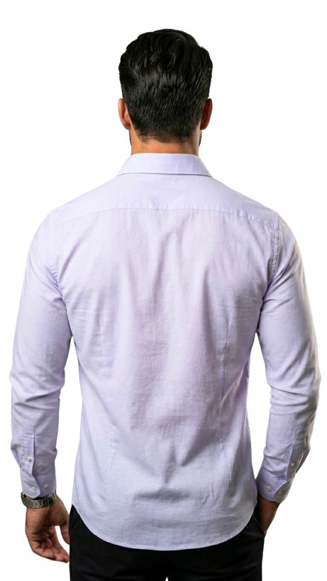 Camisas manga longa - Lilás ( Frete Grátis )
