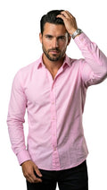 Camisas manga longa - Rosa ( Frete Grátis )