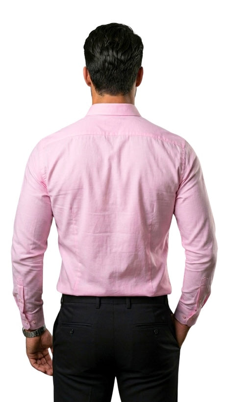 Camisas manga longa - Rosa ( Frete Grátis )