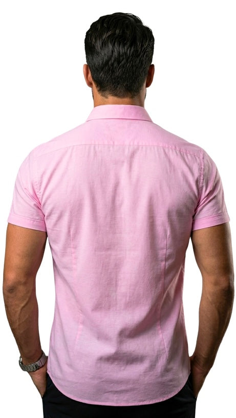 Camisas manga curta - Rosa ( Frete Grátis )