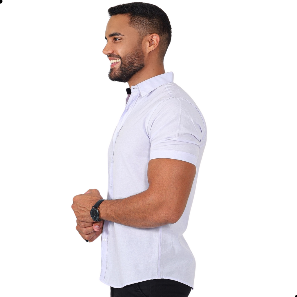 Camisas manga curta - Lilás