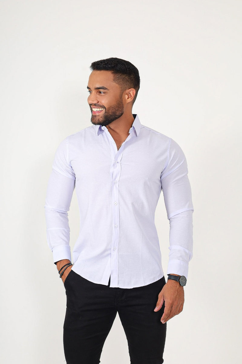 Camisas manga longa - Lilás