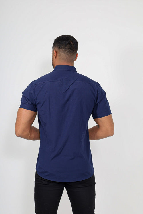 Camisas manga curta - Azul Marinho