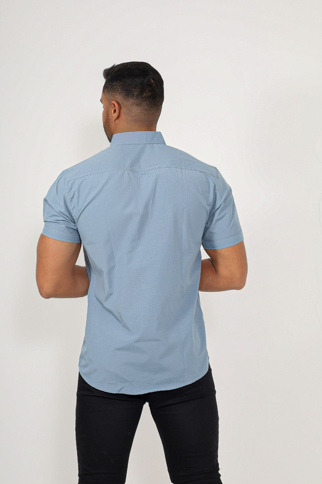 Camisas manga curta - Cinza