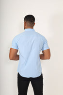 Camisas manga curta - Azul Claro