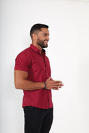 Camisas manga curta - Vermelha