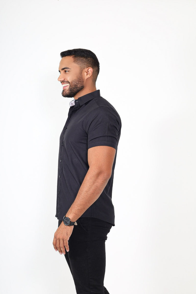 Camisas manga curta - Preta