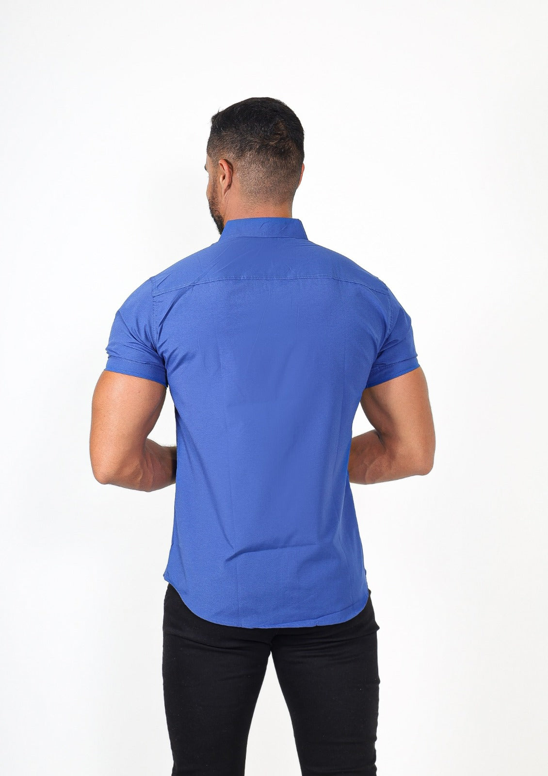 Camisas manga curta - Azul