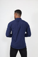 Camisas manga longa - Azul Marinho