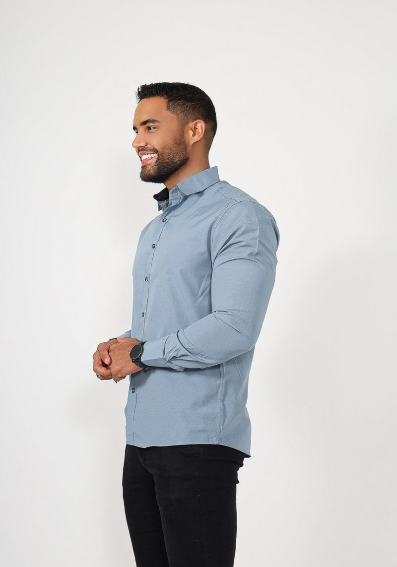 Camisas manga longa - Cinza