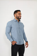 Camisas manga longa - Cinza