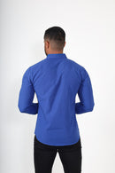 Camisas manga longa - Azul