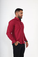Camisas manga longa - Vermelha