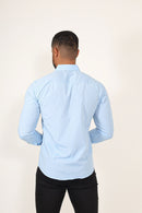 Camisas manga longa - Azul Claro