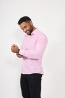 Camisas manga longa - Rosa